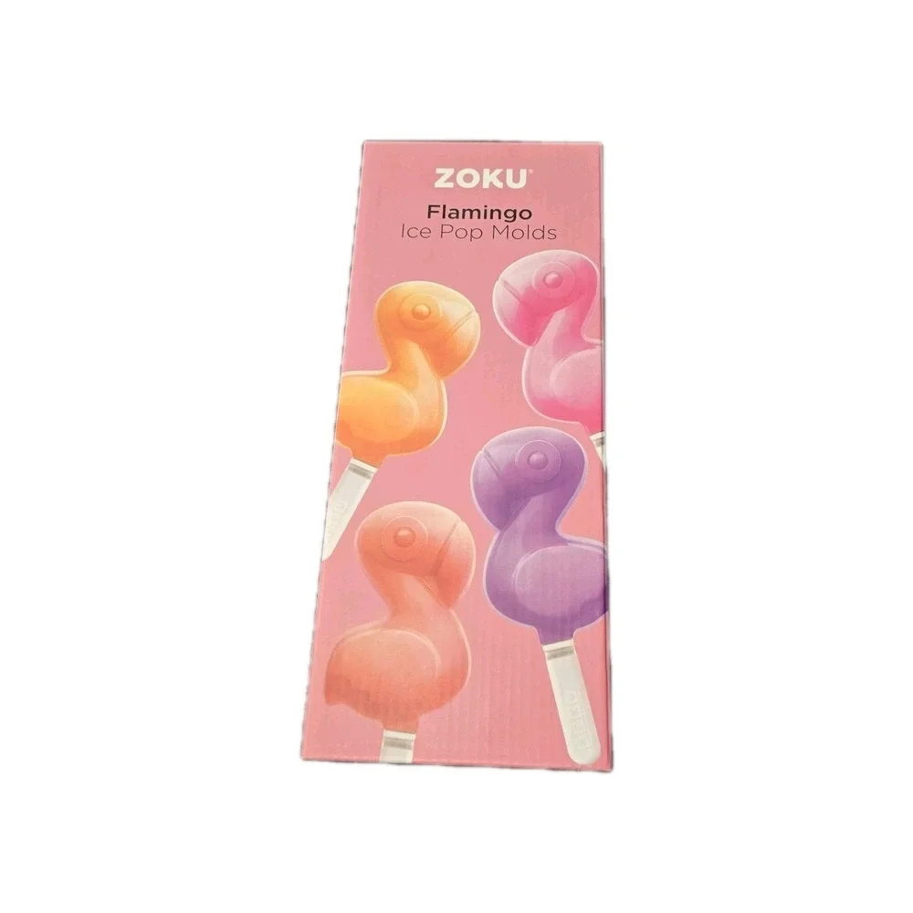 Zoku Flamingo Ice Pop Molds (New In Box)‎